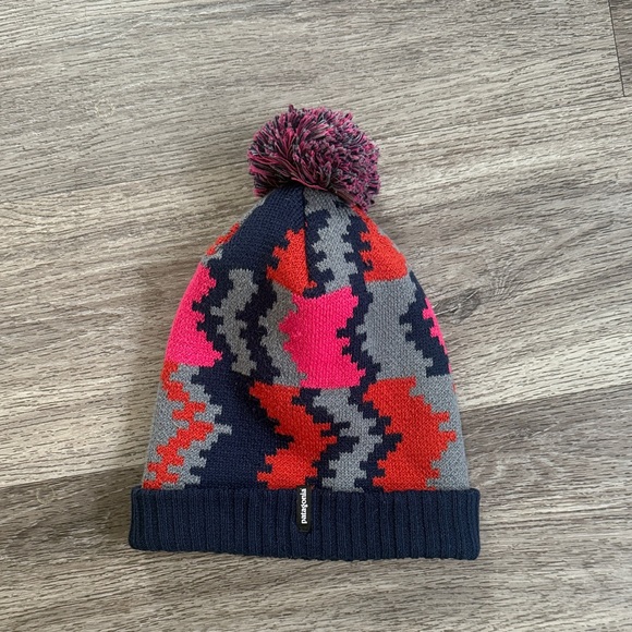 Patagonia Accessories - Patagonia Multicolor Knit Pom-Pom Hat